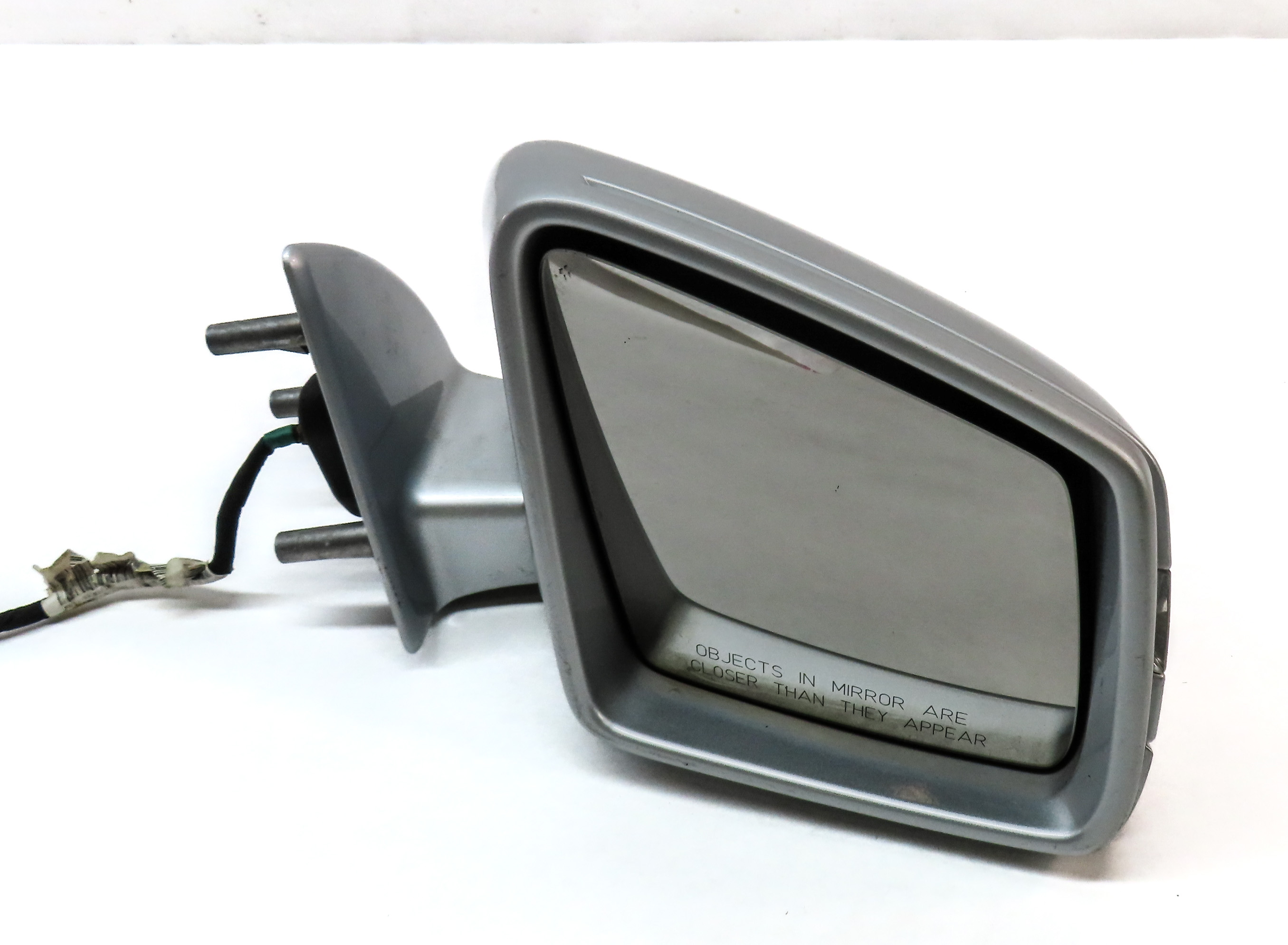 11-12 MERCEDES GL ML CLASS W164 X164 RIGHT P-FOLD AUTODIM MEMORY MIRROR (Silver) — exact item pictured